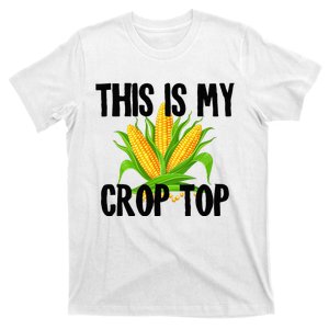 This is My Crop Top Hilarious Funny Meme T-Shirt