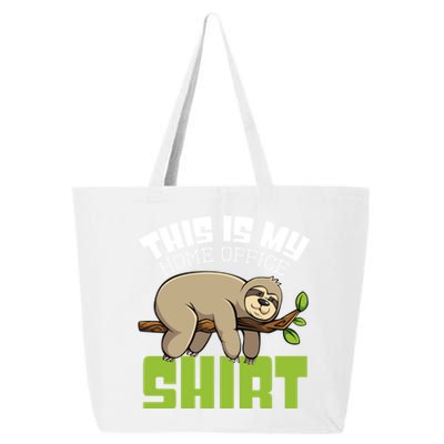 This Is My Homeoffice Design Sloth Work Sarcasm Funny Great Gift 25L Jumbo Tote