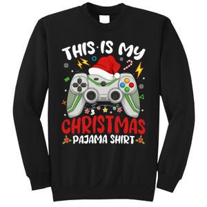 This Is My Christmas Pajama Video Game Gamer Boy Teens Sweatshirt