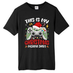 This Is My Christmas Pajama Video Game Gamer Boy Teens Tall Fusion ChromaSoft Performance T-Shirt