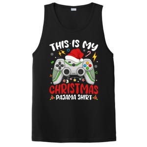 This Is My Christmas Pajama Video Game Gamer Boy Teens PosiCharge Competitor Tank