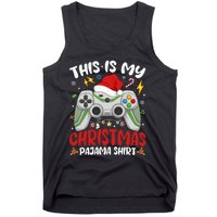 This Is My Christmas Pajama Video Game Gamer Boy Teens Tank Top