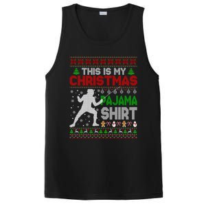 This Is My Christmas Pajama Ugly Sweater Fencing Meaningful Gift PosiCharge Competitor Tank