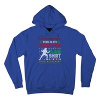 This Is My Christmas Pajama Ugly Sweater Fencing Meaningful Gift Hoodie