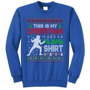 This Is My Christmas Pajama Ugly Sweater Fencing Meaningful Gift Sweatshirt