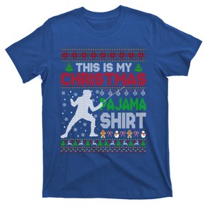 This Is My Christmas Pajama Ugly Sweater Fencing Meaningful Gift T-Shirt