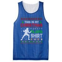 This Is My Christmas Pajama Ugly Sweater Fencing Meaningful Gift Mesh Reversible Basketball Jersey Tank