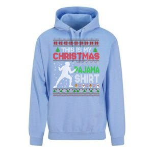 This Is My Christmas Pajama Ugly Sweater Fencing Meaningful Gift Unisex Surf Hoodie