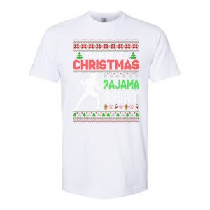 This Is My Christmas Pajama Ugly Sweater Fencing Meaningful Gift Softstyle CVC T-Shirt