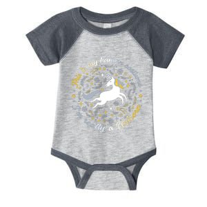 This Is My Human Costume IM Really A Unicorn Funny Infant Baby Jersey Bodysuit