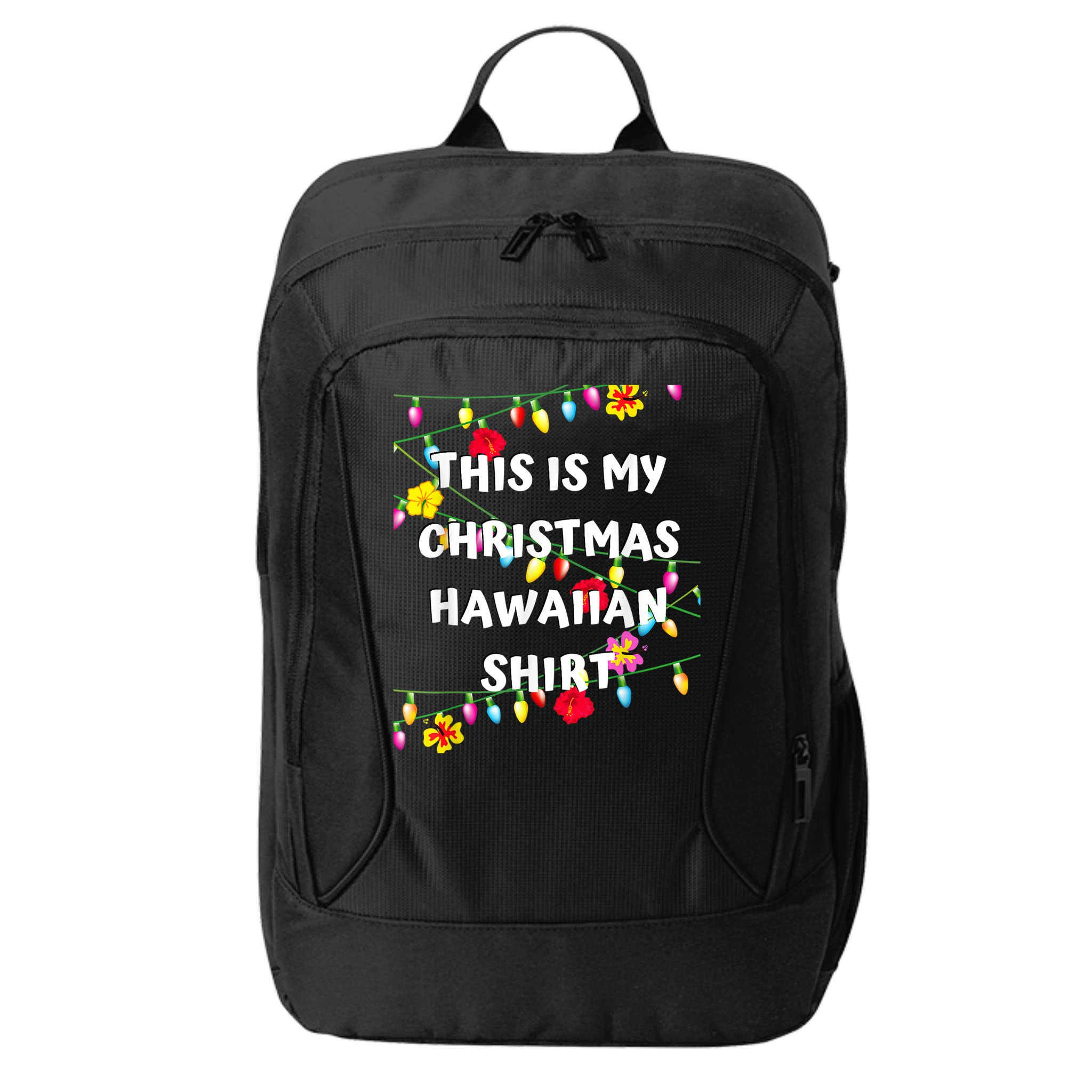 This Is My Christmas Hawaiian Shirt Christmas Hawaiian City Backpack