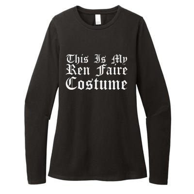 This Is My Ren Faire Costume Renaissance Halloween Womens CVC Long Sleeve Shirt