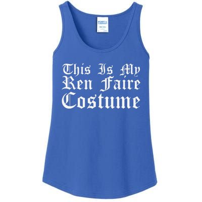 This Is My Ren Faire Costume Renaissance Halloween Ladies Essential Tank