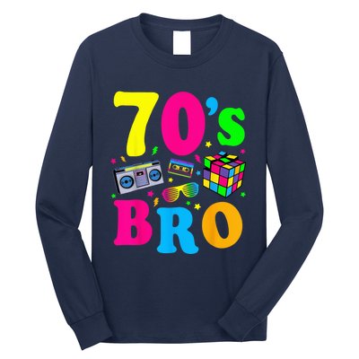 This Is My 70-s Bro Costume 60's 70's Party Tee  Long Sleeve Shirt