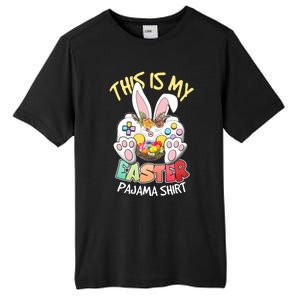 This Is My Easter Pajama Gift Game Control Basket Gaming Gift Tall Fusion ChromaSoft Performance T-Shirt