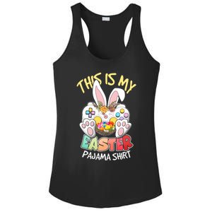 This Is My Easter Pajama Gift Game Control Basket Gaming Gift Ladies PosiCharge Competitor Racerback Tank