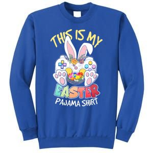 This Is My Easter Pajama Gift Game Control Basket Gaming Gift Sweatshirt