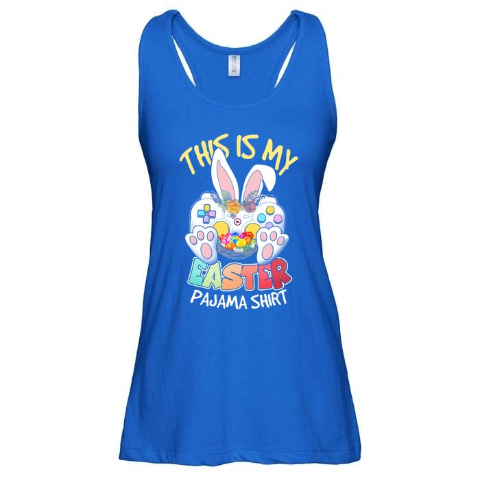 This Is My Easter Pajama Gift Game Control Basket Gaming Gift Ladies Essential Flowy Tank