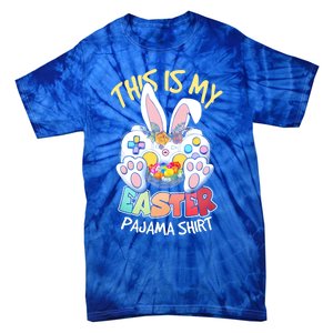 This Is My Easter Pajama Gift Game Control Basket Gaming Gift Tie-Dye T-Shirt