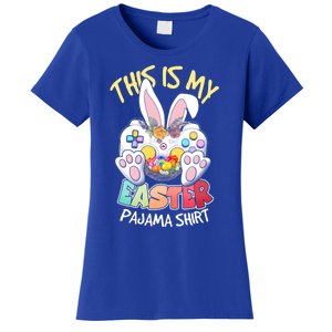 This Is My Easter Pajama Gift Game Control Basket Gaming Gift Women's T-Shirt