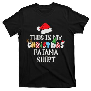 This Is My Christmas Pajama Shirt Xmas Family T-Shirt