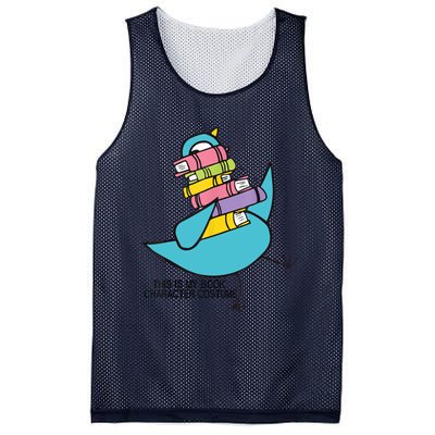 This Is My Book Character Costume Funny Pigeon Reading Mesh Reversible Basketball Jersey Tank