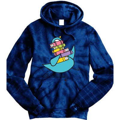 This Is My Book Character Costume Funny Pigeon Reading Tie Dye Hoodie