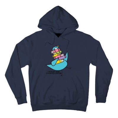 This Is My Book Character Costume Funny Pigeon Reading Tall Hoodie