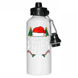 This Is My Christmas Pajama Shirts Funny Santa Xmas Holiday Aluminum Water Bottle