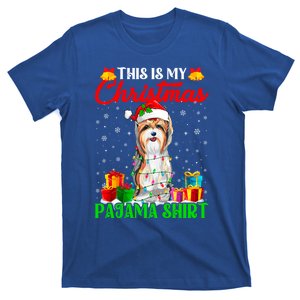 This Is My Christmas Pajama Yorkshire Terrier Dog Xmas Gift T-Shirt