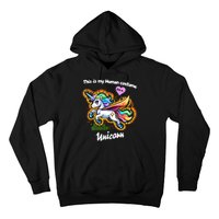 This Is My Human Costume – Magic Halloween Unicorn Hoodie