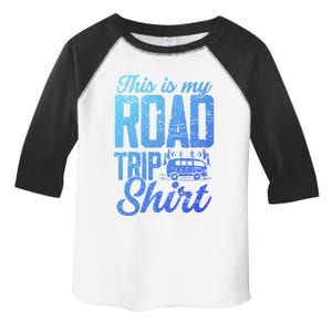 This Is My Road Trip Gift For Family Vacation Gift Toddler Fine Jersey T-Shirt