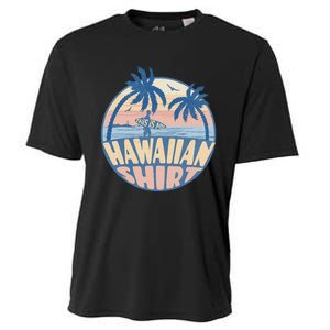 This Is My Hawaiian Tropical Luau Costume Party Hawaii Cooling Performance Crew T-Shirt