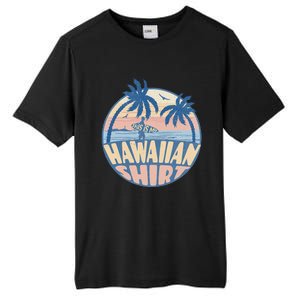 This Is My Hawaiian Tropical Luau Costume Party Hawaii Tall Fusion ChromaSoft Performance T-Shirt