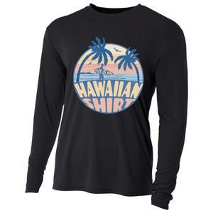 This Is My Hawaiian Tropical Luau Costume Party Hawaii Cooling Performance Long Sleeve Crew