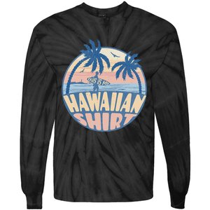 This Is My Hawaiian Tropical Luau Costume Party Hawaii Tie-Dye Long Sleeve Shirt