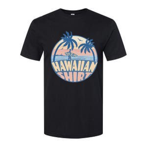 This Is My Hawaiian Tropical Luau Costume Party Hawaii Softstyle CVC T-Shirt