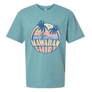 This Is My Hawaiian Tropical Luau Costume Party Hawaii Sueded Cloud Jersey T-Shirt