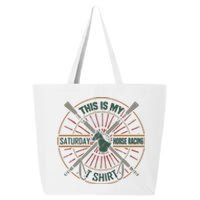 This Is My Saturday Horse Racing Shirt 25L Jumbo Tote