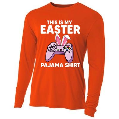 This Is My Easter Pajama Tee Game Control Graphic Gaming Cool Gift Cooling Performance Long Sleeve Crew