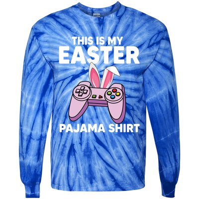 This Is My Easter Pajama Tee Game Control Graphic Gaming Cool Gift Tie-Dye Long Sleeve Shirt