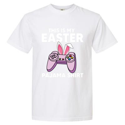 This Is My Easter Pajama Tee Game Control Graphic Gaming Cool Gift Garment-Dyed Heavyweight T-Shirt