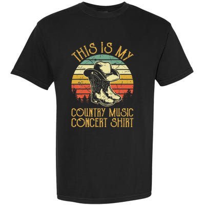 This Is My Country Music Concer Southern Western Garment-Dyed Heavyweight T-Shirt