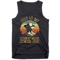 This Is My Country Music Concer Southern Western Tank Top