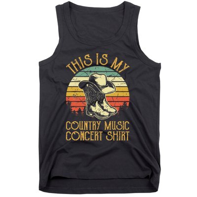 This Is My Country Music Concer Southern Western Tank Top