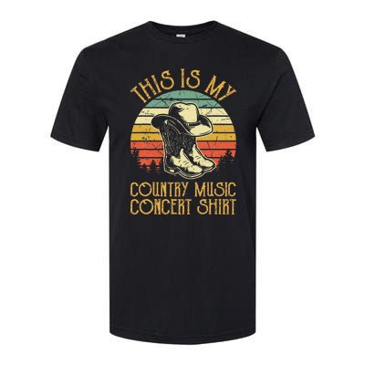 This Is My Country Music Concer Southern Western Softstyle CVC T-Shirt