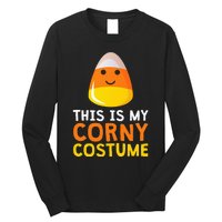 This Is My Corny Costume Funny Candy Corn Halloween Long Sleeve Shirt