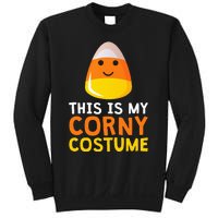 This Is My Corny Costume Funny Candy Corn Halloween Sweatshirt