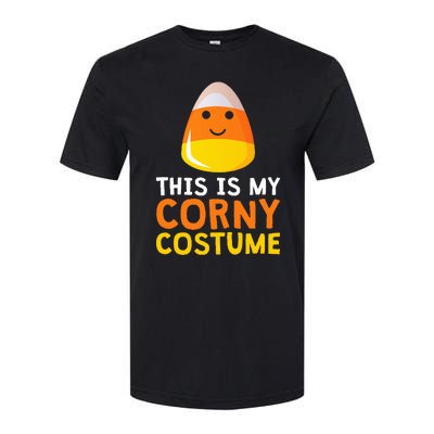 This Is My Corny Costume Funny Candy Corn Halloween Softstyle CVC T-Shirt