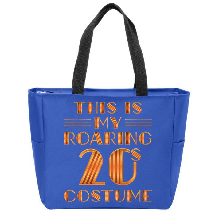 This Is My Roaring 20s Costume Twenties Art Deco Halloween Premium Zip Tote Bag